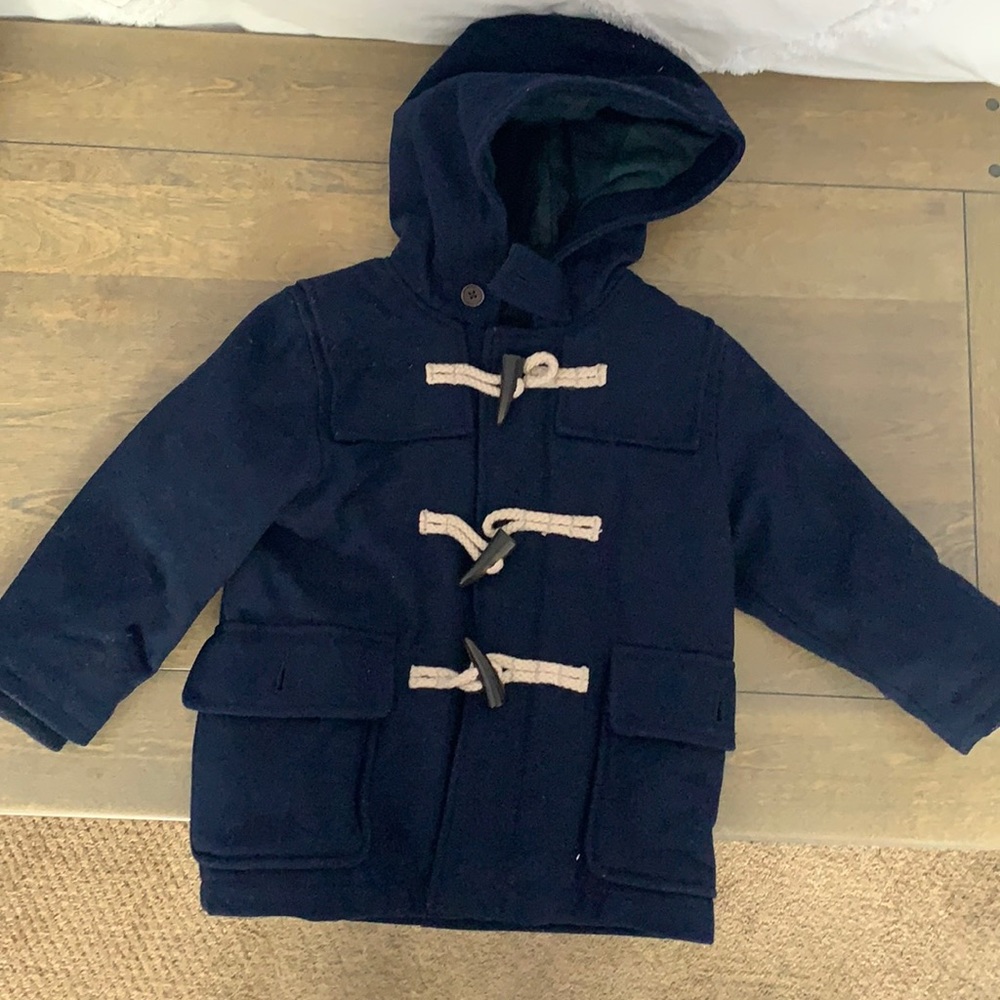 Baby Gap - navy blue coat size 3 years
